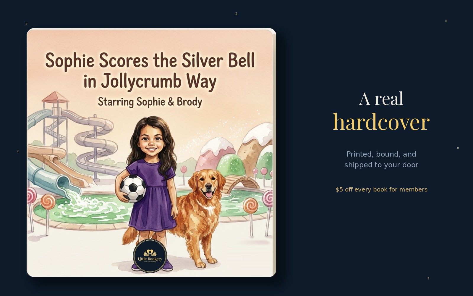 Sophie's hardcover book